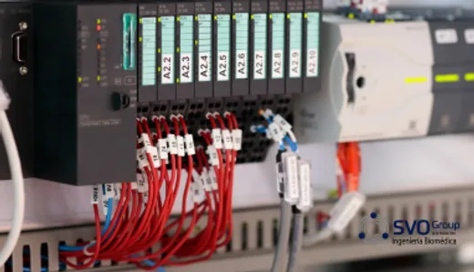 Panel de programación de PLC Unitronics